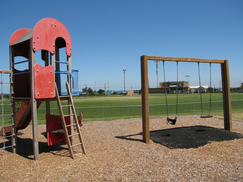 Brighton - Brighton Beach Oval: Playground along oval