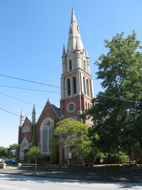 Brighton - Around Brighton: St Cuthbert's Presbyterian Church, Wilson St