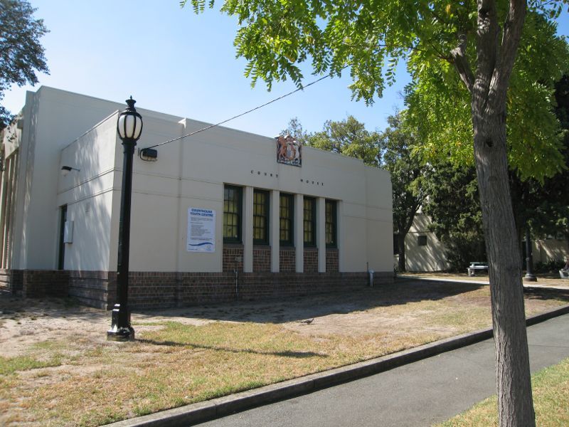 Brighton - Brighton Arts & Cultural Centre, corner Wilson Street and Carpenter Street: Former court house