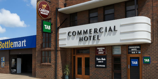 Commercial Hotel, Broadford