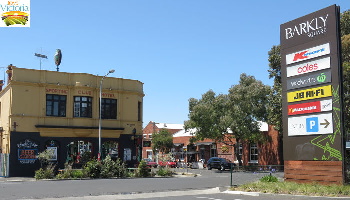 Brunswick - Sporting Club Hotel, corner Western Street and Charles Street