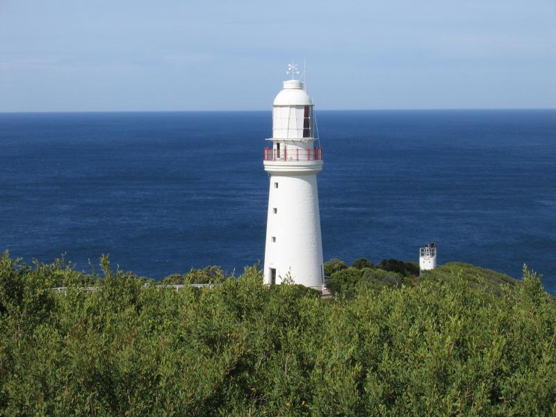 Cape Otway - Cape Otway Lightstation: View of lighthouse from Radar Bunker
