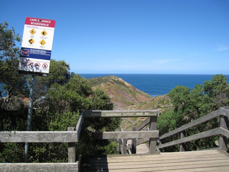 Cape Schanck - Cape Schanck Boardwalk - Entrance to boardwalk