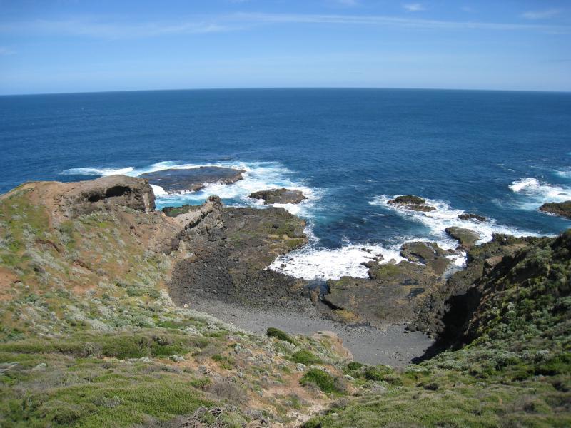 Cape Schanck - Cape Schanck Boardwalk: View out to see from western side of boardwalk