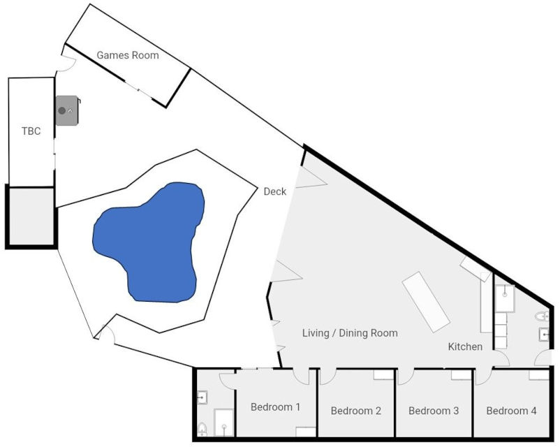 Island Paradise - Floor plan