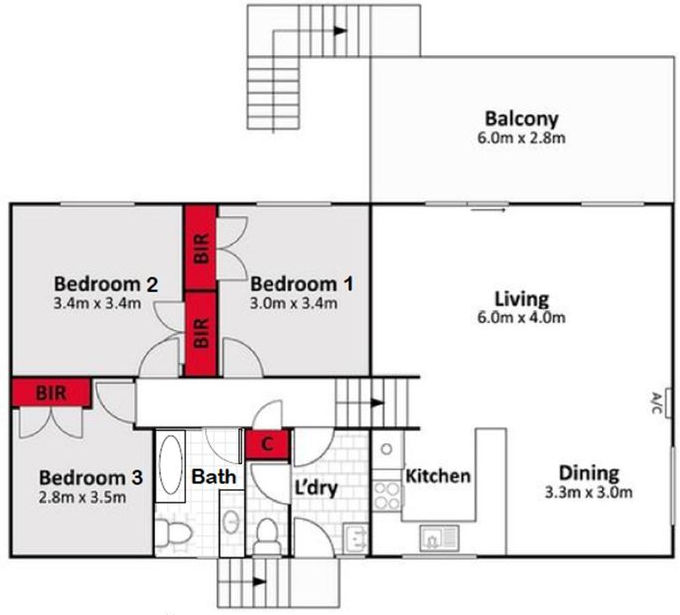 Lazy Daze at SummerHaze - Floor plan