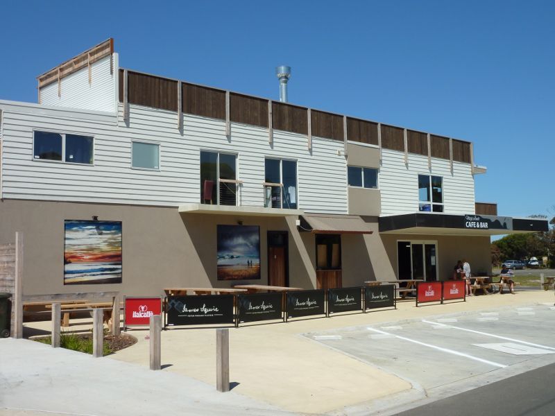 Cape Woolamai - Shops and commercial centre, Vista Place: Magic Lands Cafe & Bar, northern end of Vista Dr