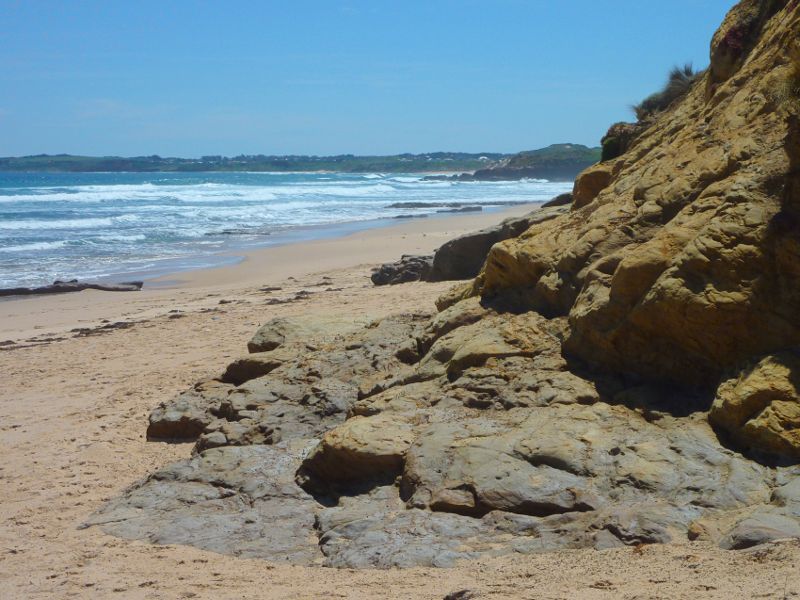 Cape Woolamai - The Colonnades, Woolamai Surf Beach, The Boulevard: North-westerly view along beach
