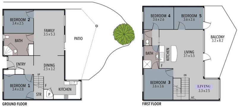 Woolamai Sands - Floor plan