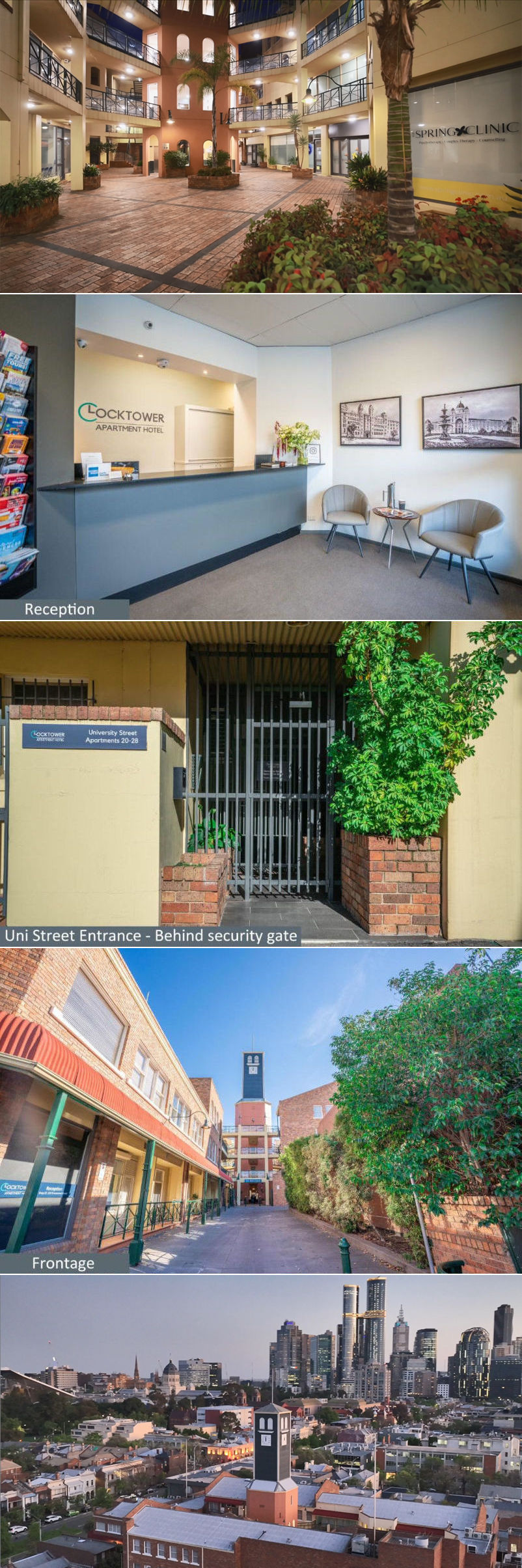 Clocktower Apartment Hotel - The property