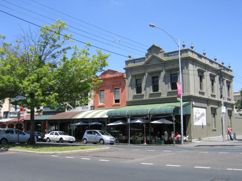 Carlton - Rathdowne Street, Carlton North: The Carlton Paragon, corner Rathdowne St and Newry St