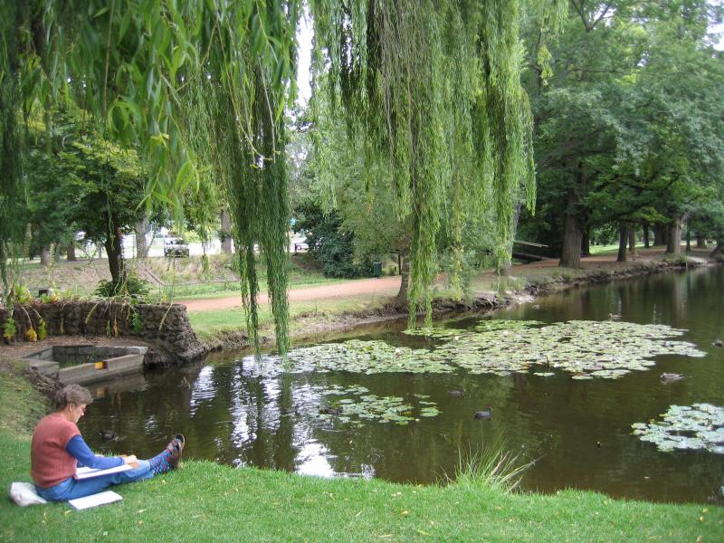 Castlemaine - Castlemaine Botanical Gardens: Lake Joanna