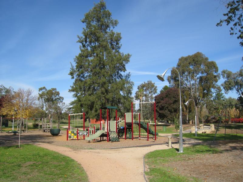 Chiltern - Martin Park, corner Main Street and Alliance Street: Playground