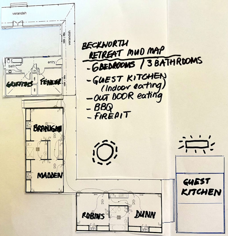 Beckworth Retreat - Floor plan