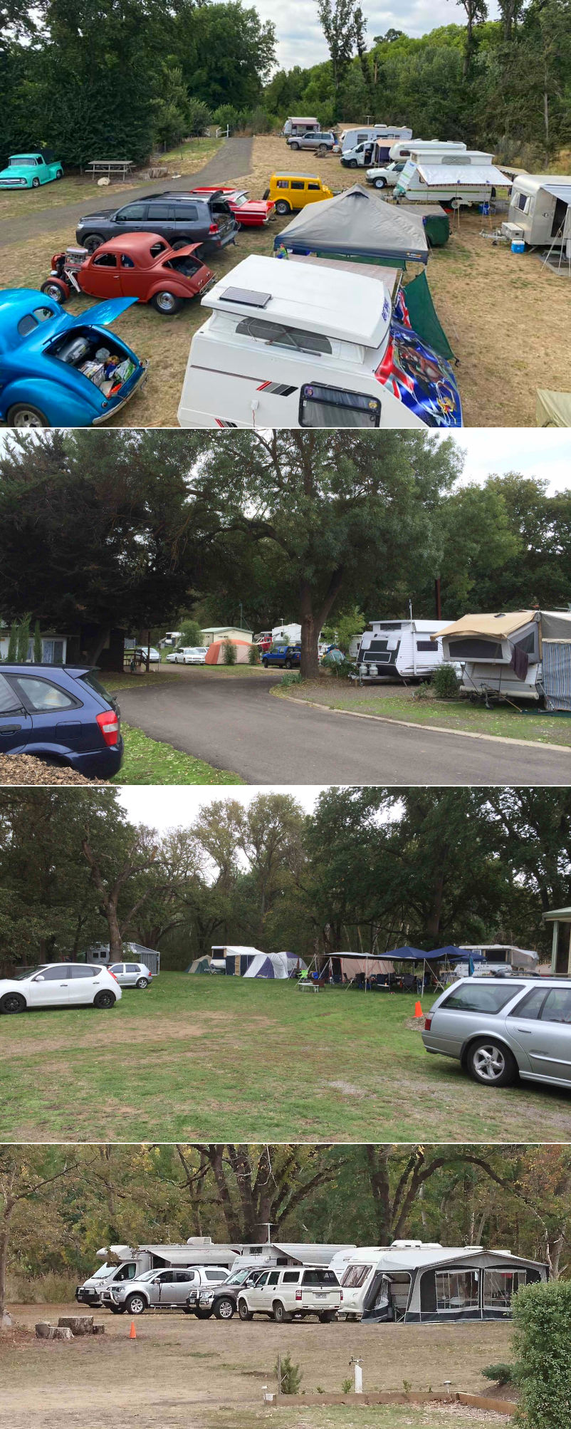 Clunes Caravan Park - Sites