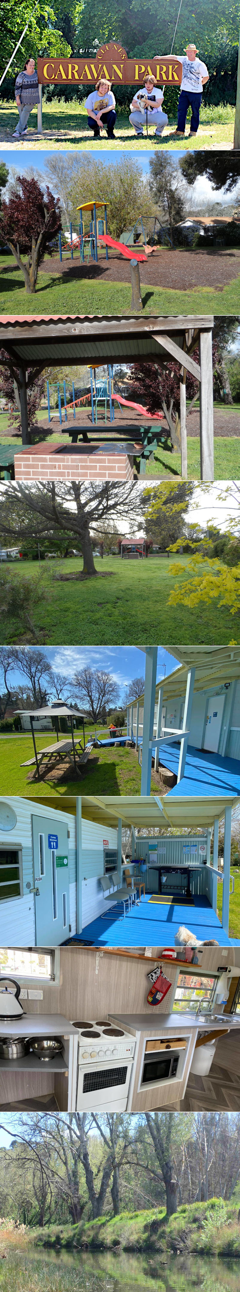 Clunes Caravan Park - Grounds and facilities
