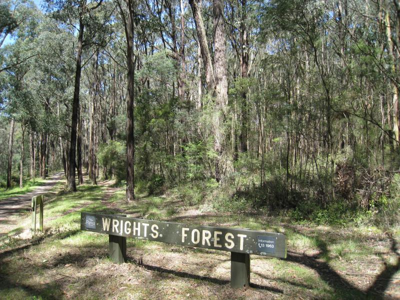Cockatoo - Wright Forest: Access to forest from southern end of Wright Rd