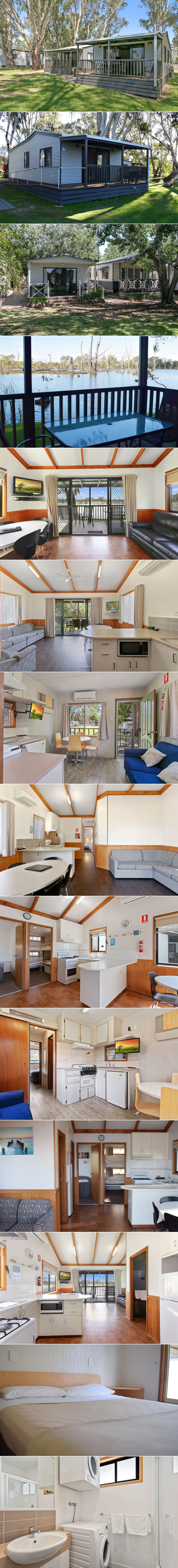 Cohuna Waterfront Holiday Park - Cabins