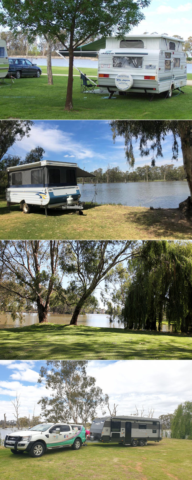 Cohuna Waterfront Holiday Park - Sites