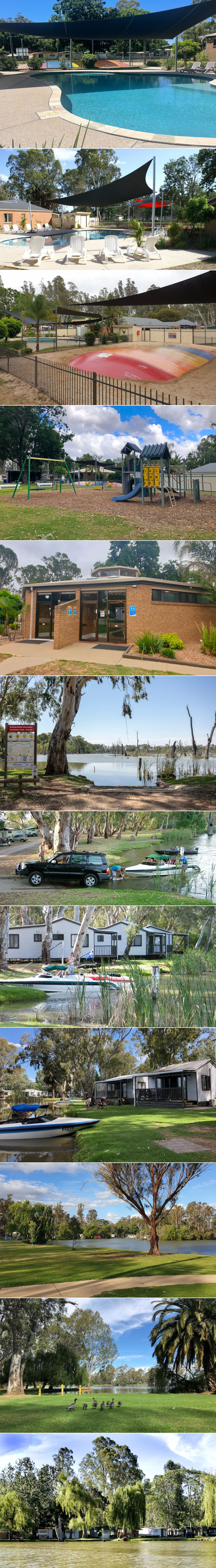 Cohuna Waterfront Holiday Park - Grounds and facilities