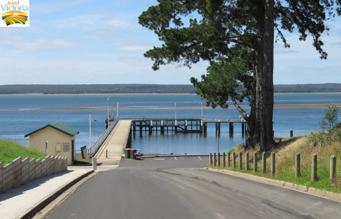 Corinella - Corinella Jetty viewed from Peters Street