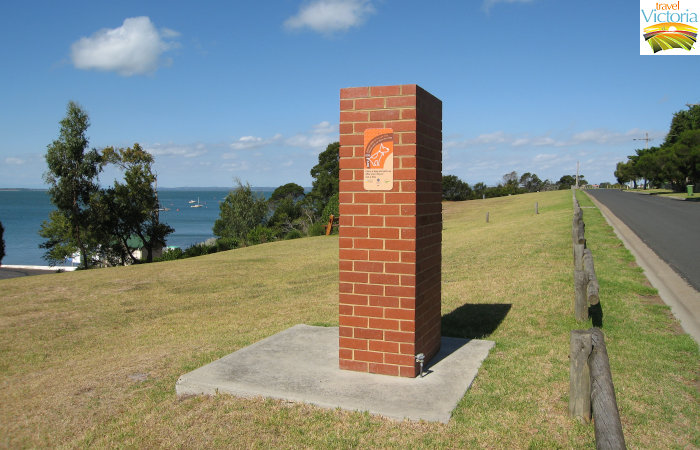 Corinella - Monument along The Esplanade