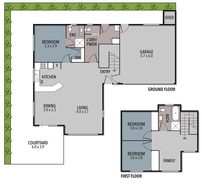 Beaches on Church - Floor plan