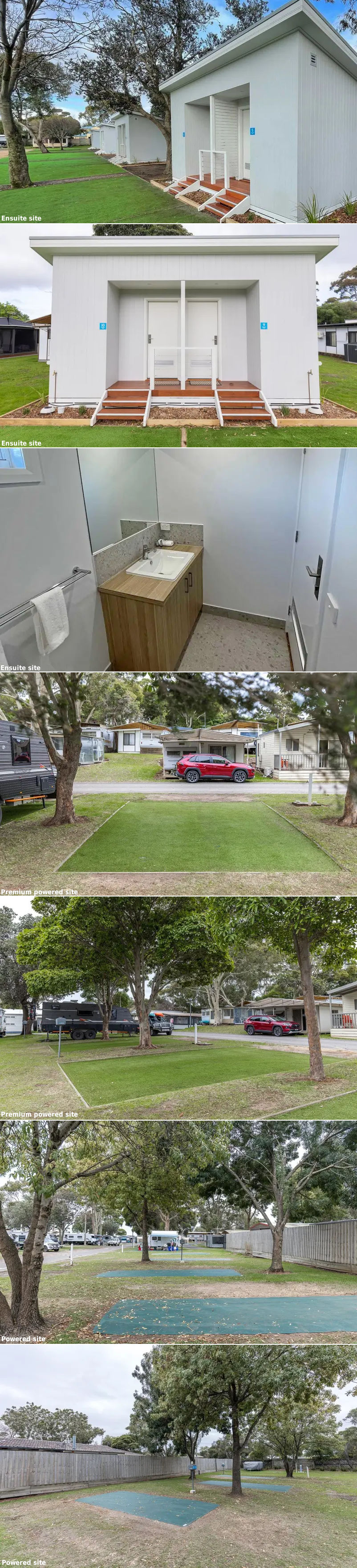 NRMA Phillip Island Beachfront Holiday Park - Sites