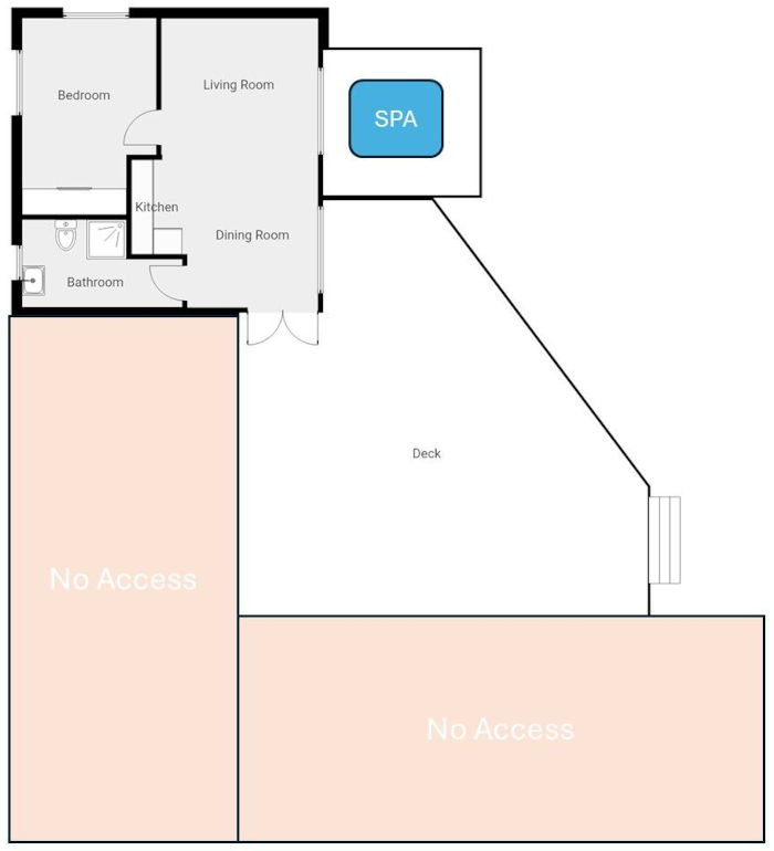 Cabin Charm - Hot Tub Bliss - Floor plan