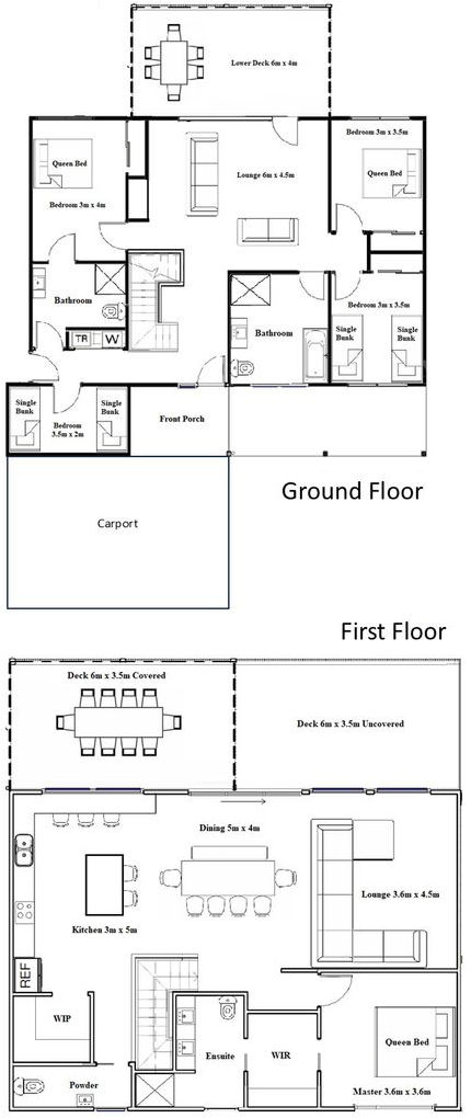 Glen Isla Seaside - Floor plan
