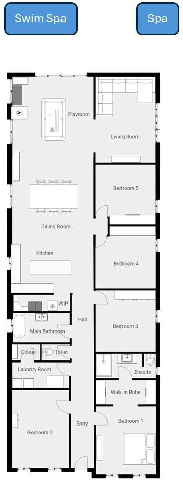 Paradise Point Cowes - Floor plan