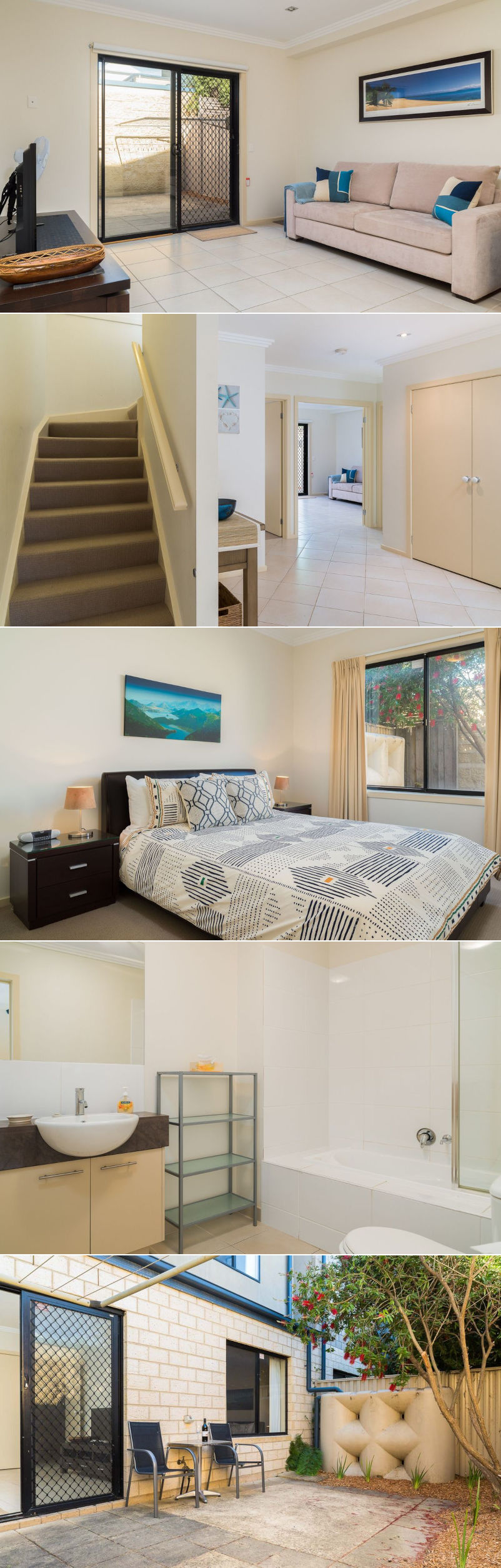 Penguins by the Beach - Downstairs