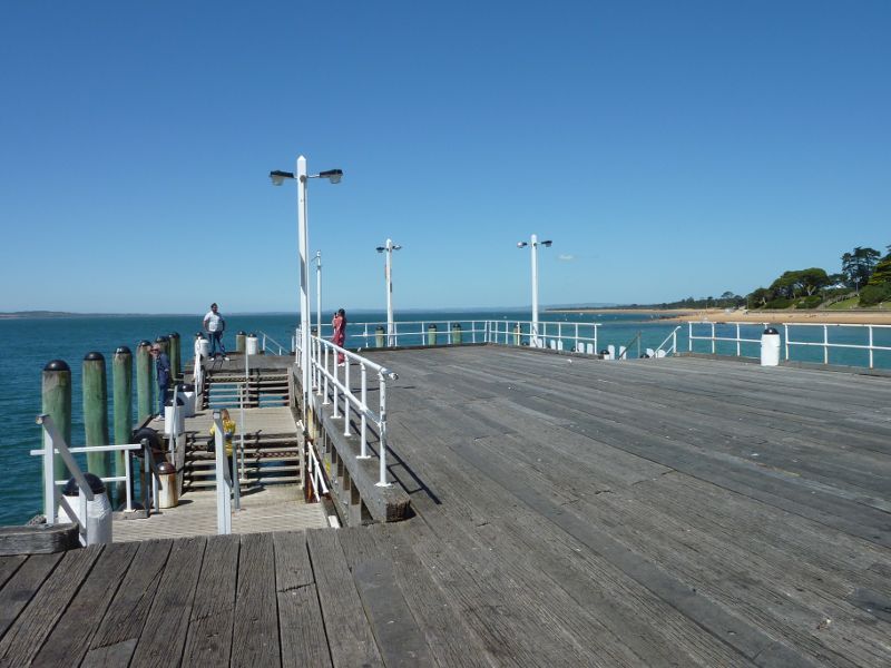 Cowes - Cowes Jetty, off The Esplanade - View along eastern arm of jetty