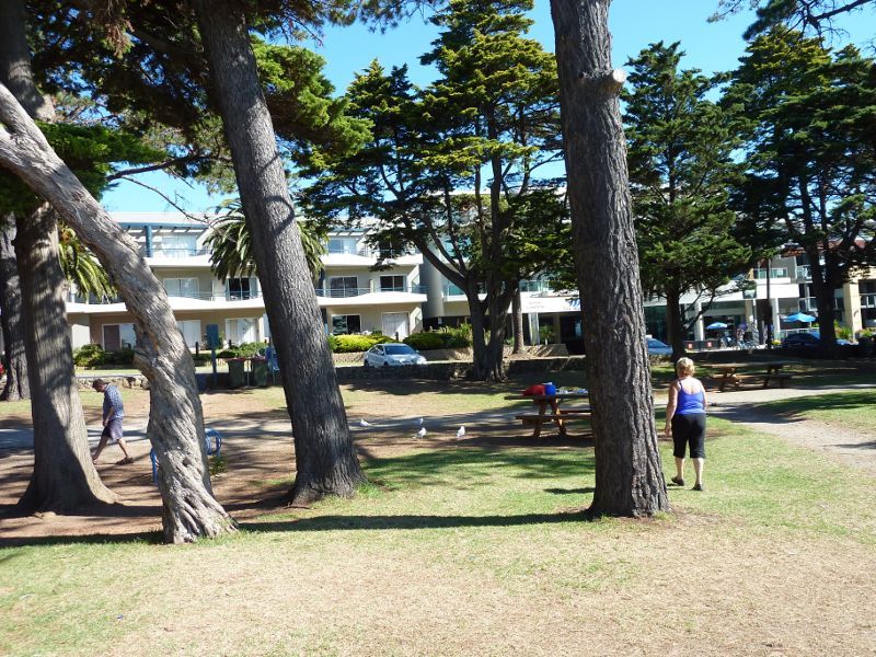 Cowes - Coast between Cowes Jetty and Erehwon Point: Picnic area at Erehwon Point