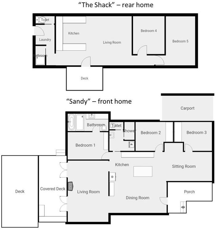 Sandy at Cowes - Floor plan