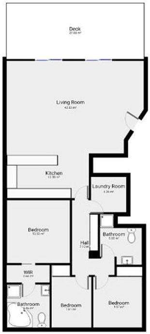 Warley Retreat - Floor plan