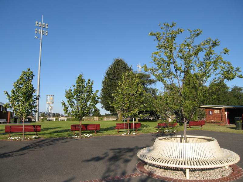 Cranbourne - Cranbourne Racecourse: Seating areas near grandstand