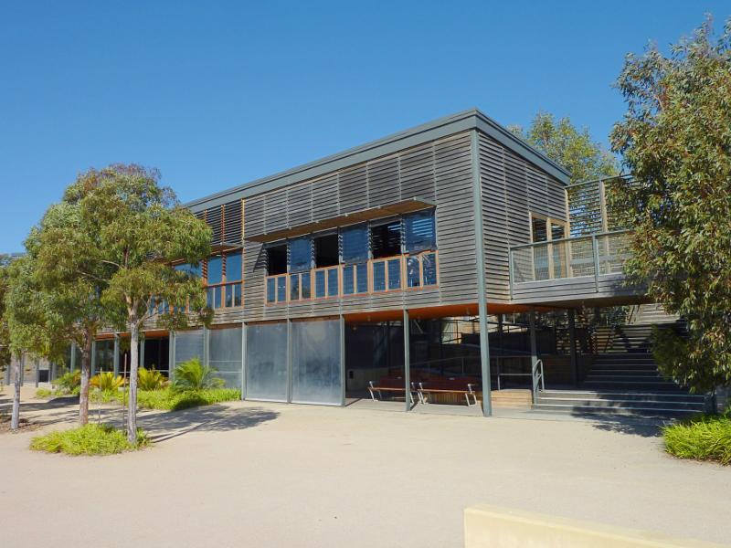 Cranbourne - Australian Garden at Royal Botanic Gardens Cranbourne: Visitor centre and Boonerwurrung Cafe