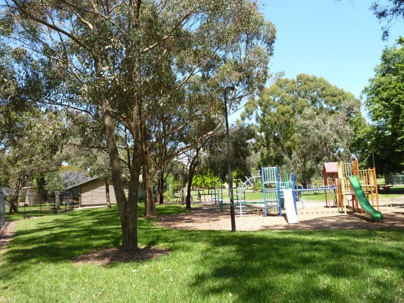 Croydon - Croydon Park, Hewish Road: Playground near pool