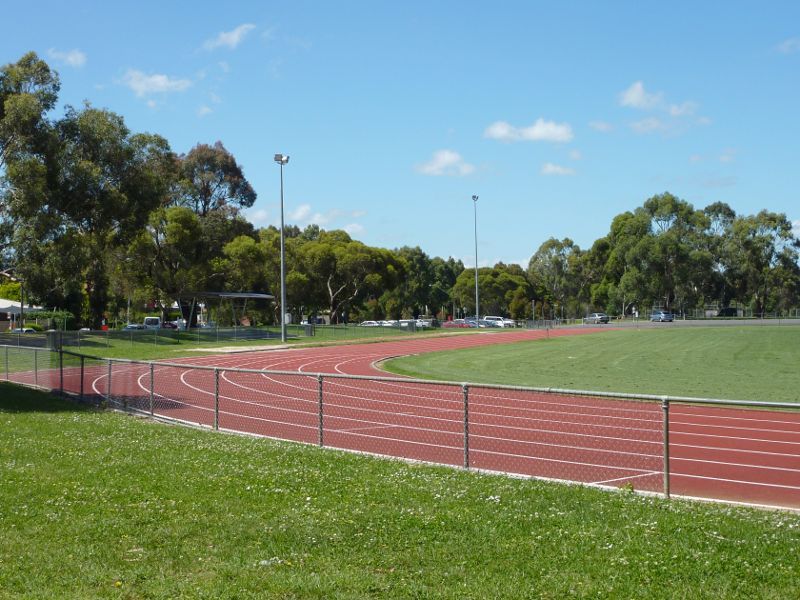 Croydon - Town Park, Mt Dandenong Road, Civic Square and Norton Road: Athletics track beside Norton Rd