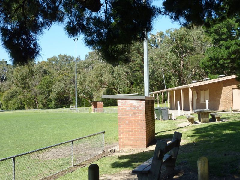 Croydon - Eastfield Park, Eastfield Road: Benson Oval and pavillion