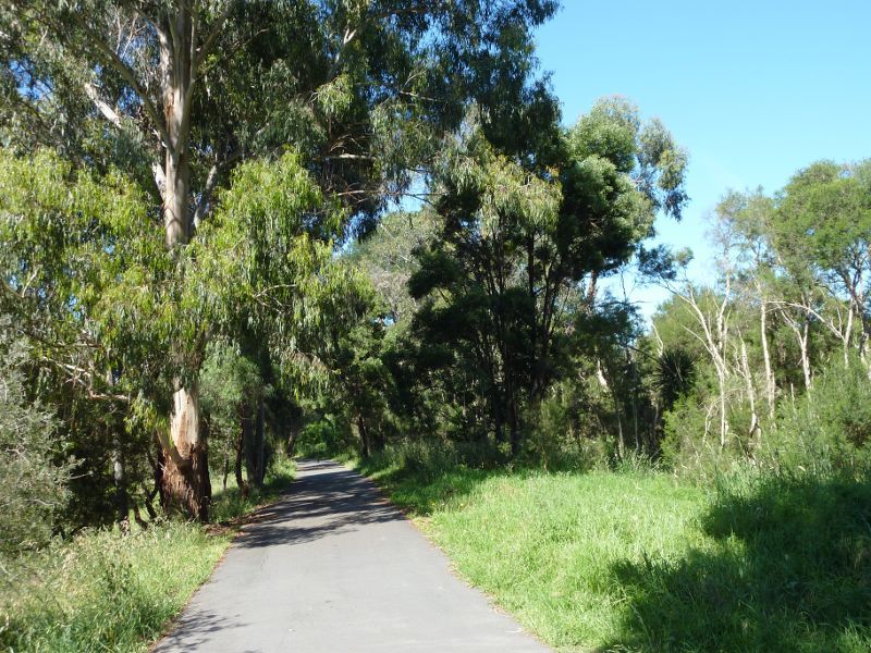 Croydon - Eastfield Park, Eastfield Road: Tarralla Creek Trail along western side of park