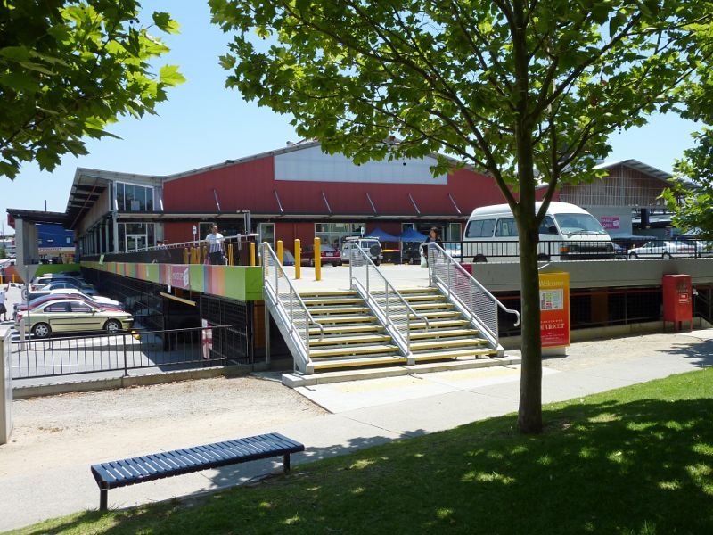 Dandenong - Dandenong Market, Clow Street: Eastern side of market