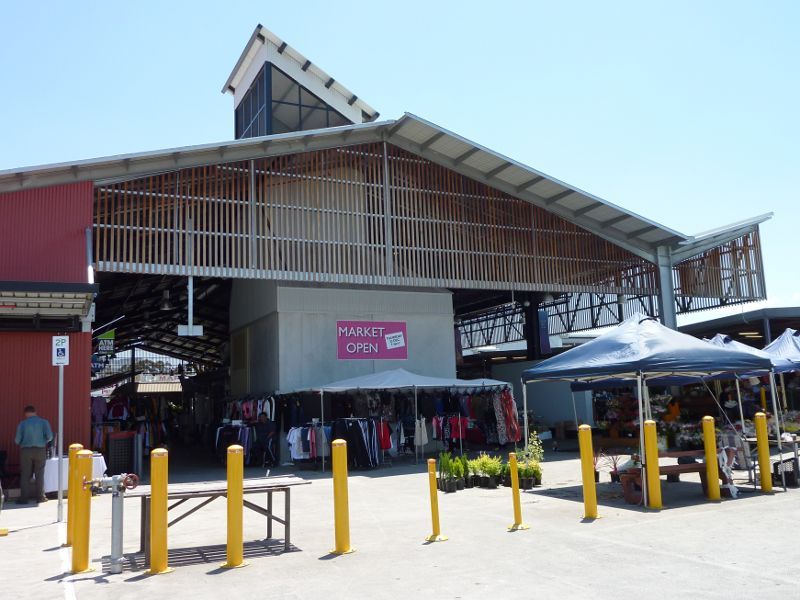 Dandenong - Dandenong Market, Clow Street: Eastern entrance to market