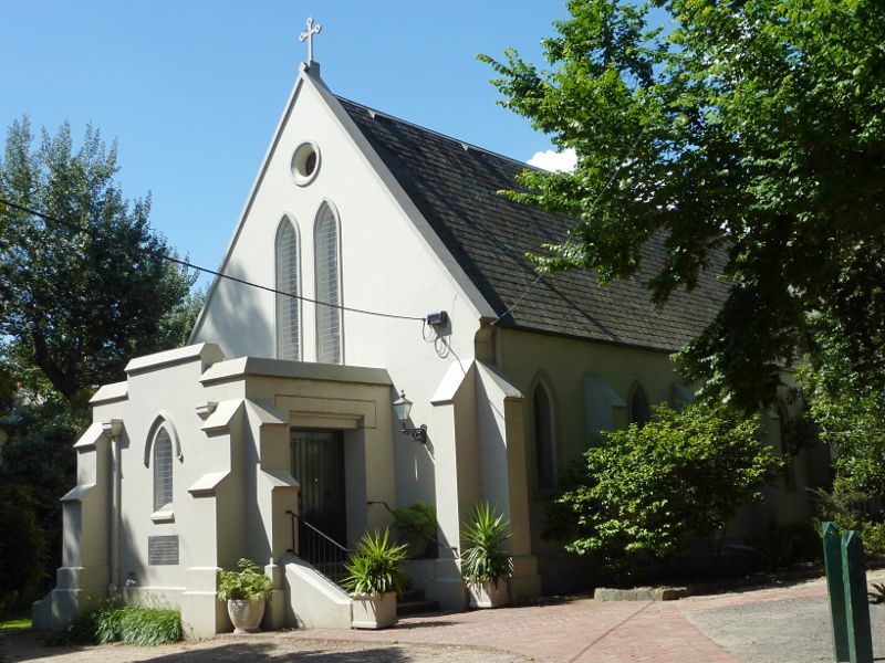 Dandenong - Heritage Hill, between Langhorne Street and McCrae Street: St James Church