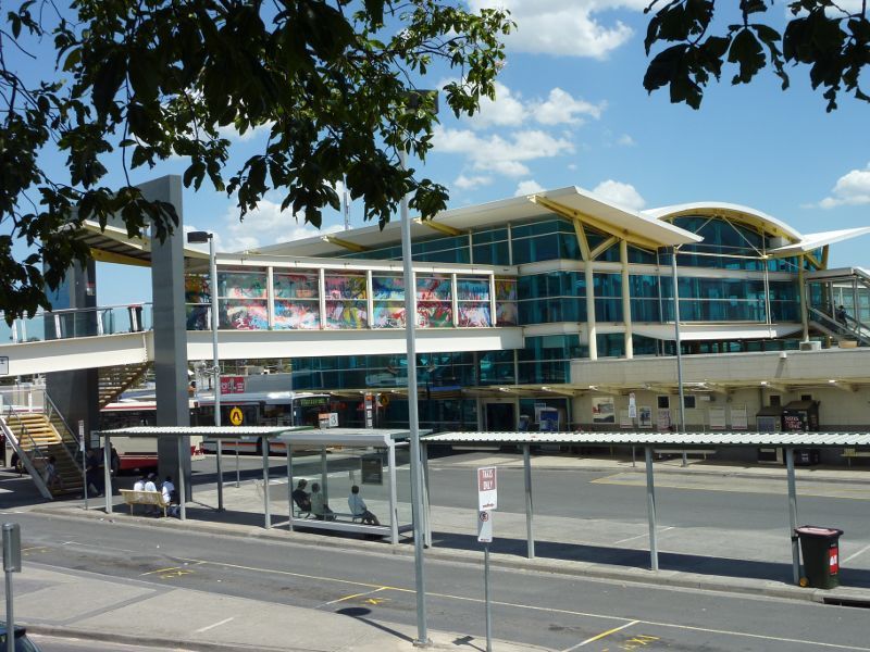 Dandenong - Dandenong railway station, Foster Street: Station viewed from Foster St