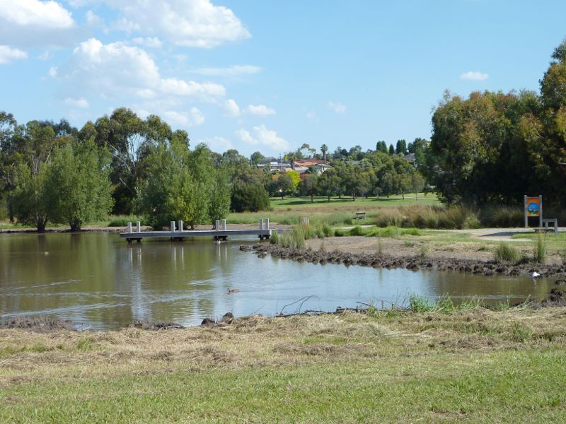 Dandenong - Tirhatuan Park, off Outlook Drive: Northern lake