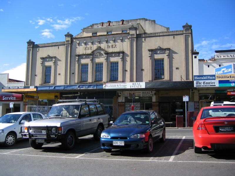 Daylesford - Commercial centre and shops: Vincent St