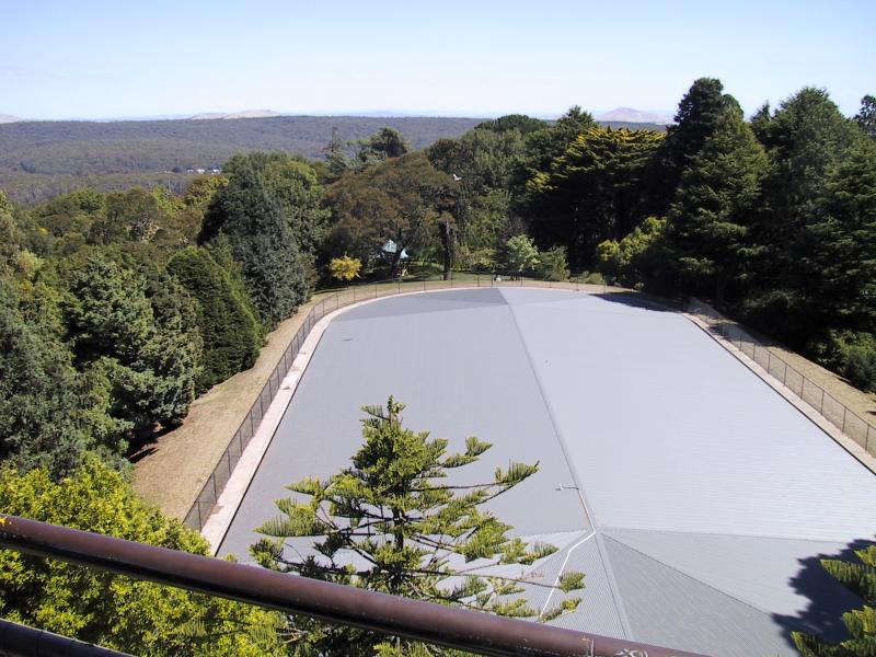 Daylesford - Wombat Hill and Botanical Gardens: View from lookout tower