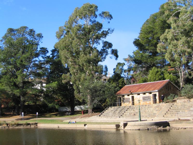 Daylesford - Lake Daylesford: Lake, near mineral springs area